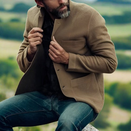 Kilian | Wollcardigan mit Zeitlosem Design und Angenehmem Tragekomfort für Herren