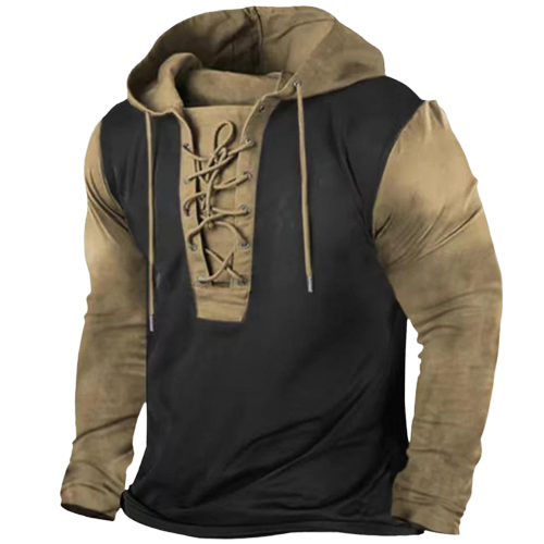 Luca | Pullover mit Vintage-Charme und Seitentaschen für Männer