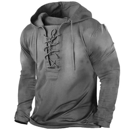 Luca | Pullover mit Vintage-Charme und Seitentaschen für Männer