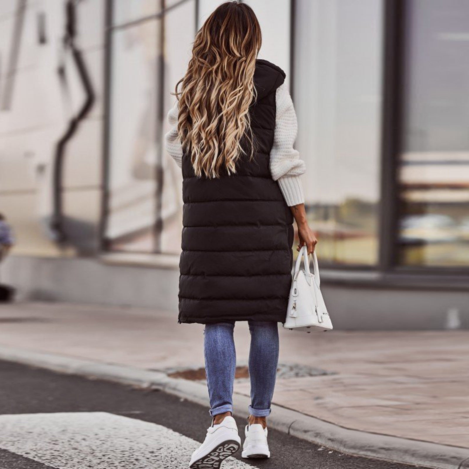 Sienna | Wattierte Weste mit Modernem Design und Praktischen Taschen für Damen