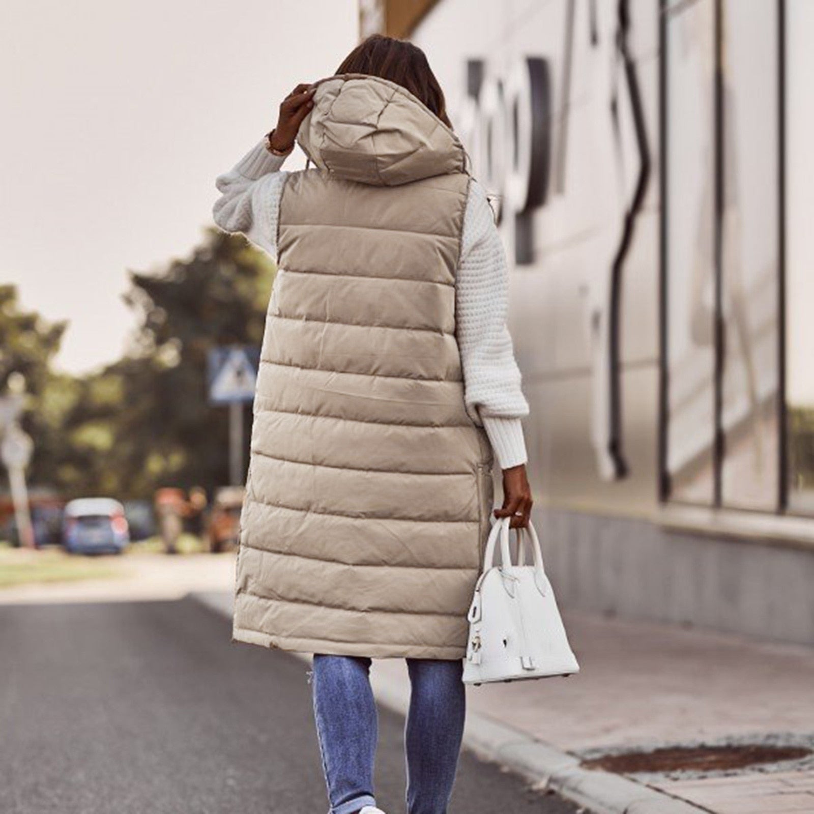 Sienna | Wattierte Weste mit Modernem Design und Praktischen Taschen für Damen