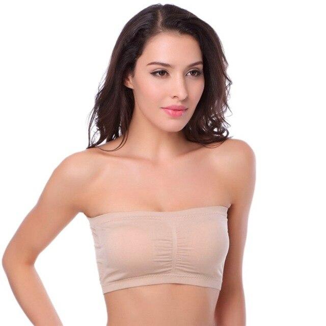Nahtloses Bandeau / rutschfester BH
