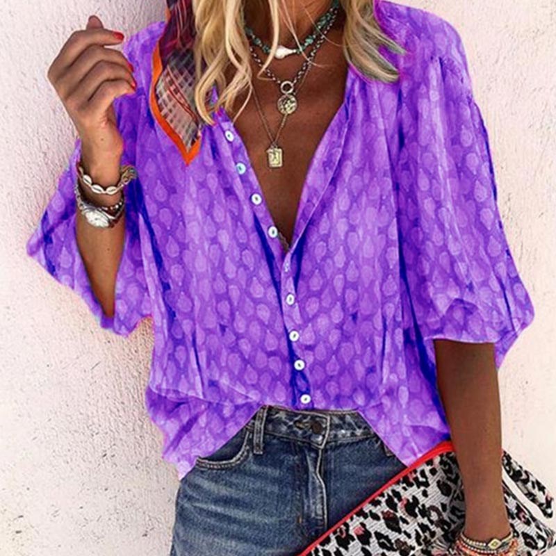 Aurelia | Bluse mit Luftigem Stoff und Verspieltem Design für Frauen