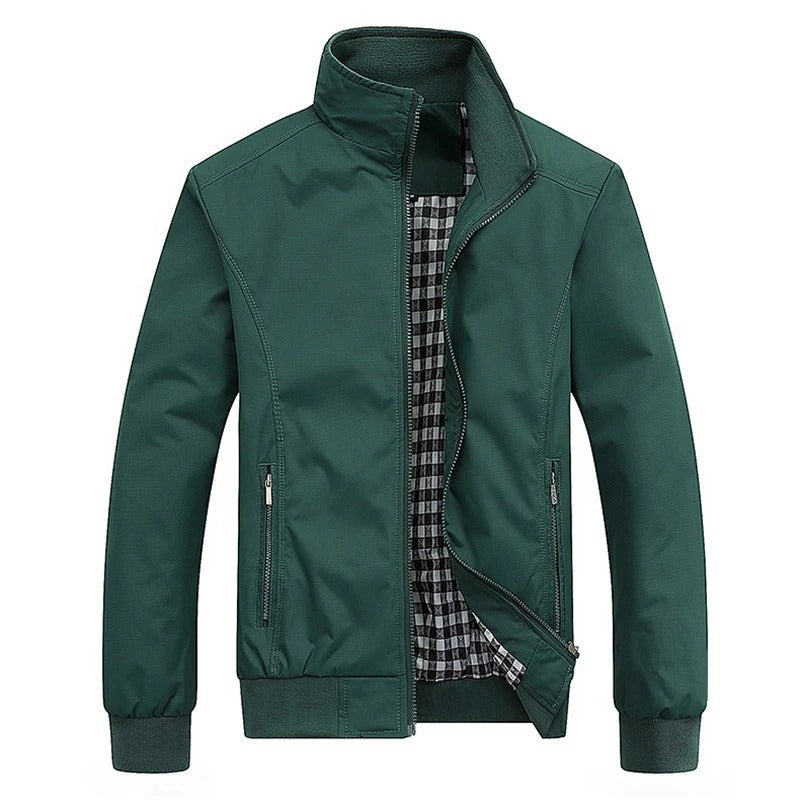 Zachary - Sommerjacke Lässiger Windbreaker mit Kragen für Männer
