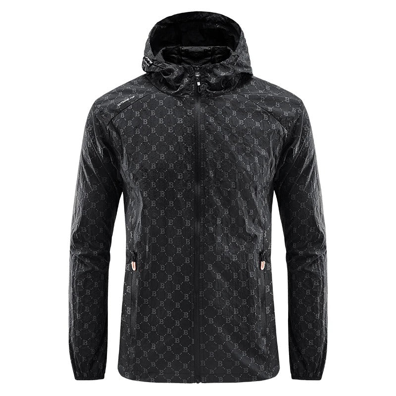 Bradley - Ultraleichte wind- und sonnensichere Kapuzen-Sommerjacke Herren
