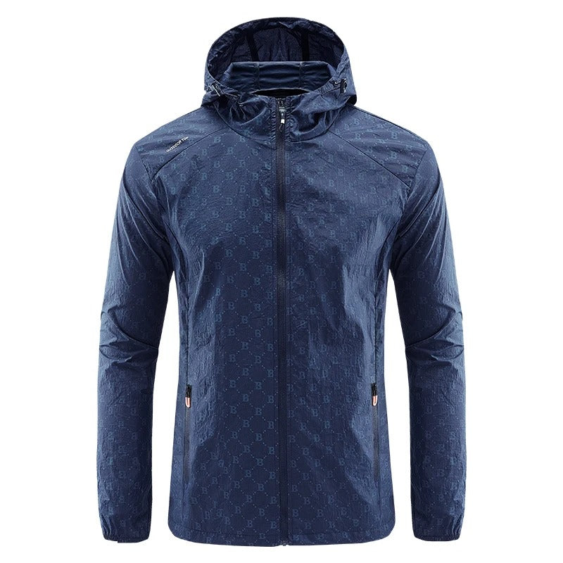 Bradley - Ultraleichte wind- und sonnensichere Kapuzen-Sommerjacke Herren