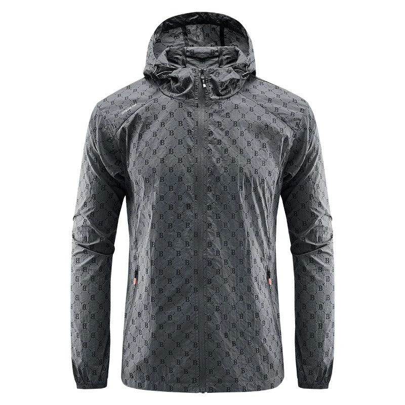 Bradley - Ultraleichte wind- und sonnensichere Kapuzen-Sommerjacke Herren