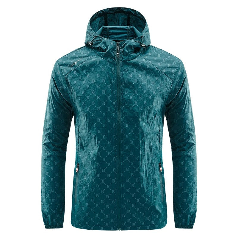 Bradley - Ultraleichte wind- und sonnensichere Kapuzen-Sommerjacke Herren