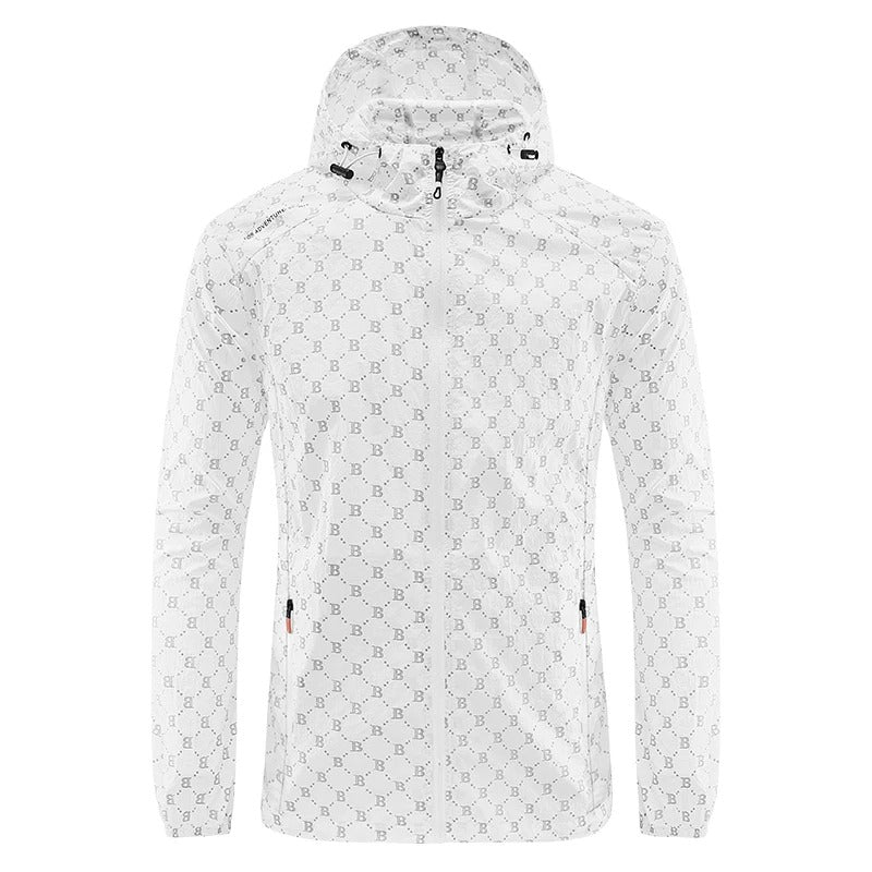 Bradley - Ultraleichte wind- und sonnensichere Kapuzen-Sommerjacke Herren