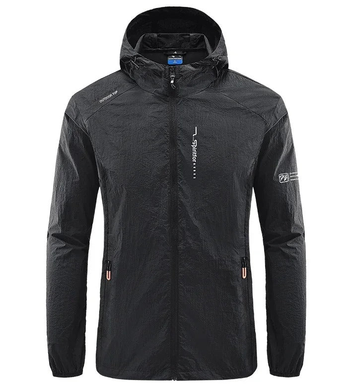Bradley - Ultraleichte wind- und sonnensichere Kapuzen-Sommerjacke Herren