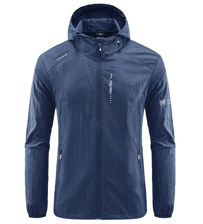 Bradley - Ultraleichte wind- und sonnensichere Kapuzen-Sommerjacke Herren