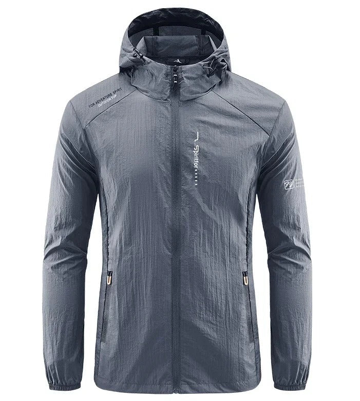 Bradley - Ultraleichte wind- und sonnensichere Kapuzen-Sommerjacke Herren