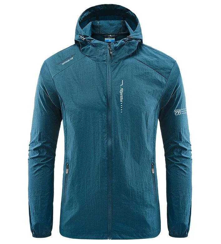 Bradley - Ultraleichte wind- und sonnensichere Kapuzen-Sommerjacke Herren
