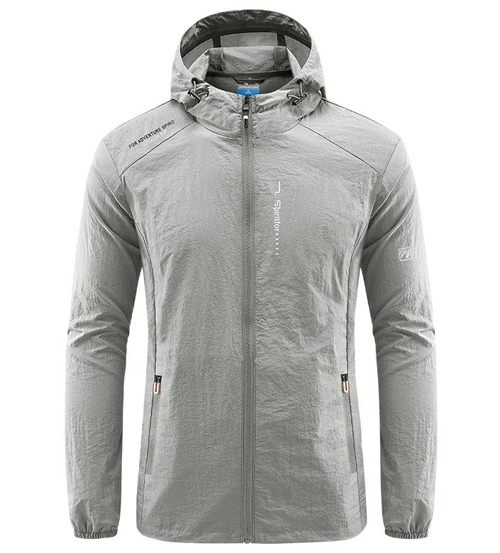 Bradley - Ultraleichte wind- und sonnensichere Kapuzen-Sommerjacke Herren
