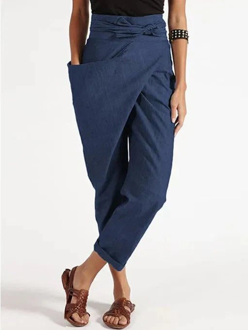 Jody - Mode Casual Asymmetrische Hose