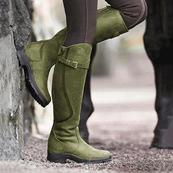 Olive - Wasserdichte Stiefel für Damen