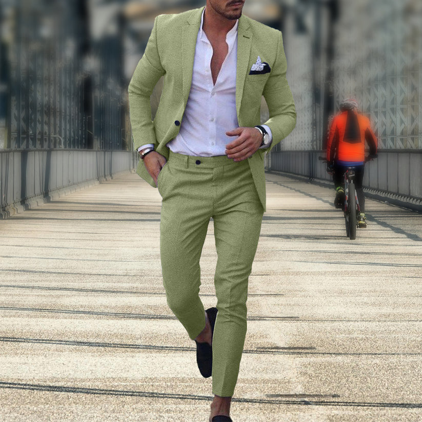 ROLF - SET BLAZER UND SCHMALE HOSE