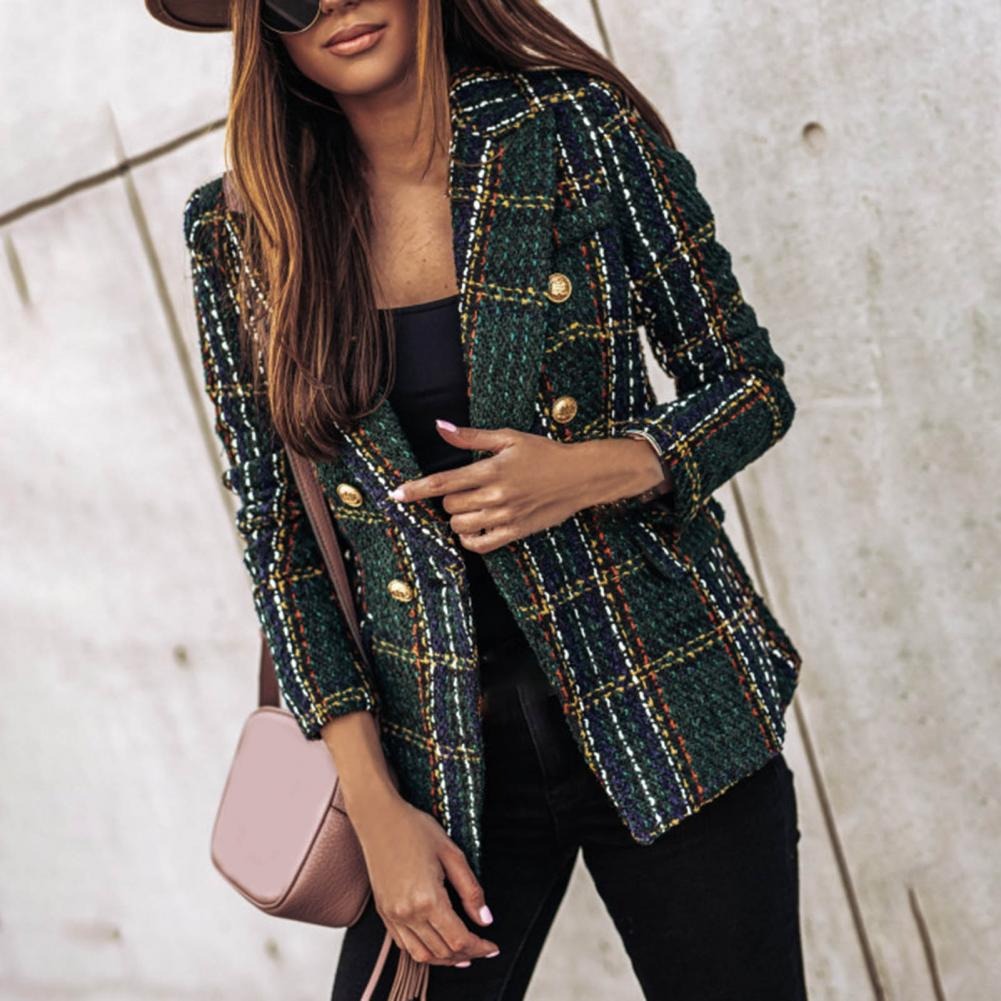 Livia | Blazer mit Eleganten Glitzerakzenten und Funktionalen Taschen für Damen