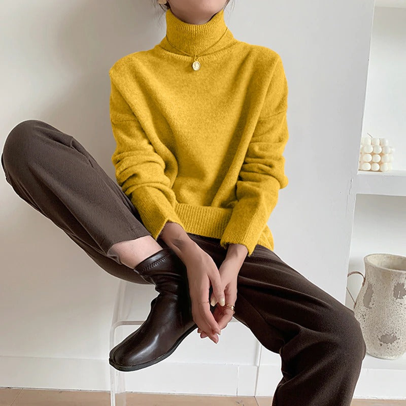 Siena | Rollkragenpullover mit Kaschmirkomfort und Modernem Schnitt für Frauen