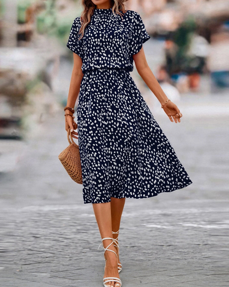 Juriza - Midikleid mit Dalmatinerprint - Ihr perfektes Alltagsoutfit!