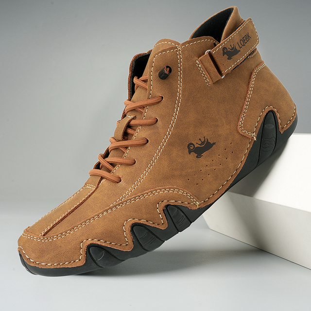Mathew - Ultra-bequemer, rutschfester Barfußschuh aus echtem Leder (Unisex)