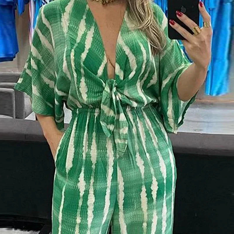 Zosha - Stylischer Print-Overall
