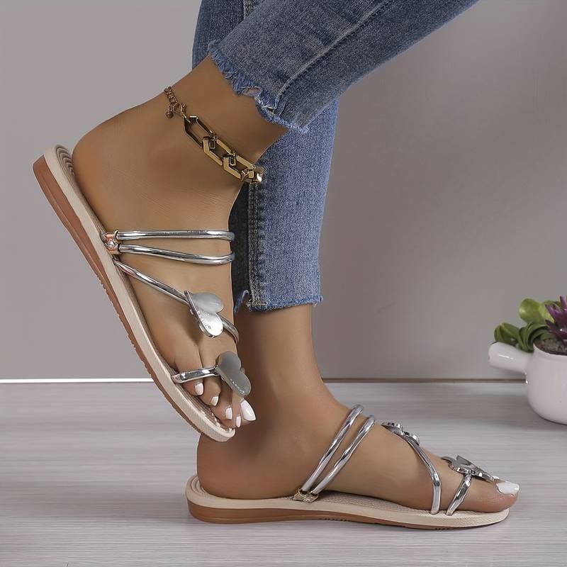 Livia | Sommersandalen mit Stilvollem Design und Bequemer Sohle für Frauen