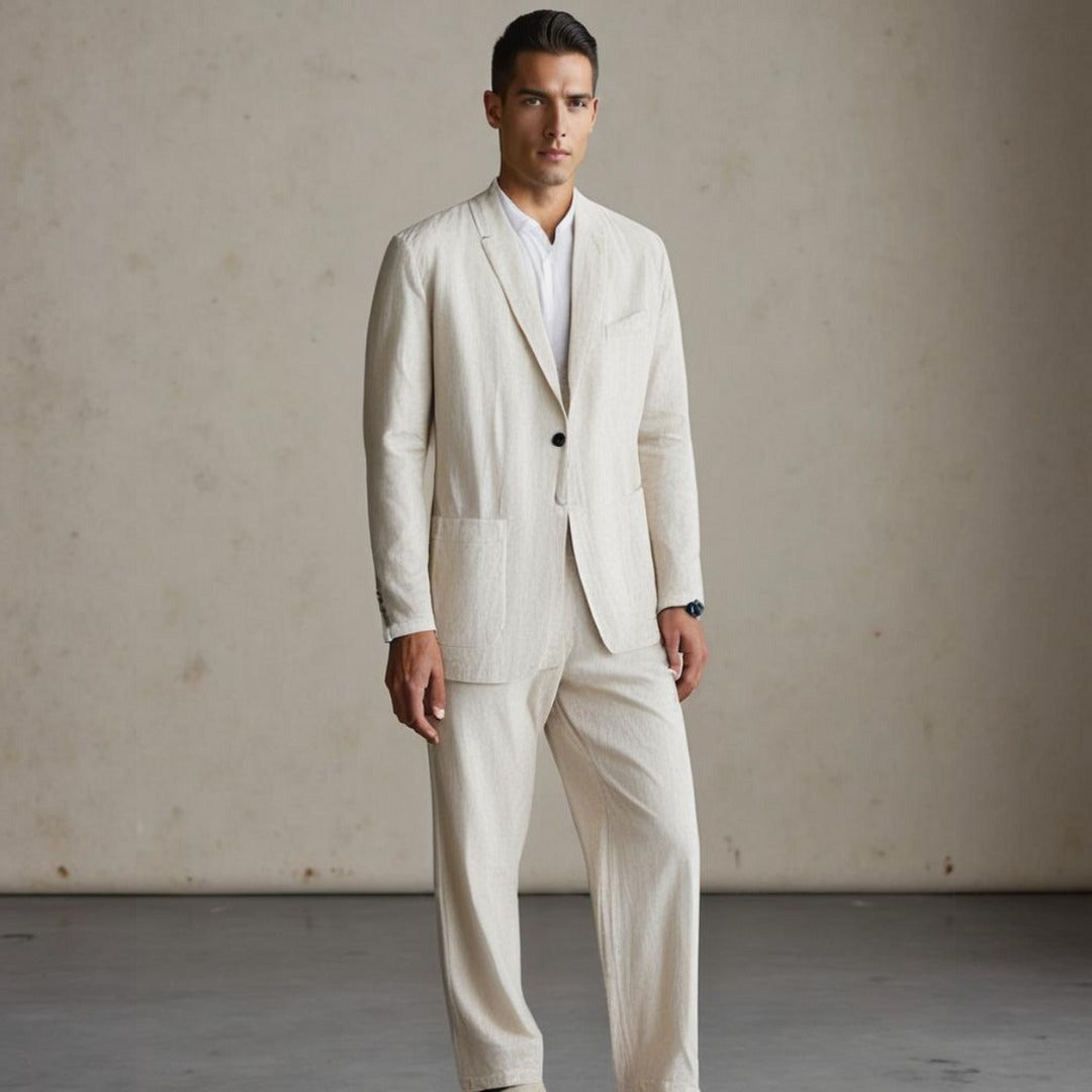 JOHANNES - SET BLAZER UND GERADE HOSE
