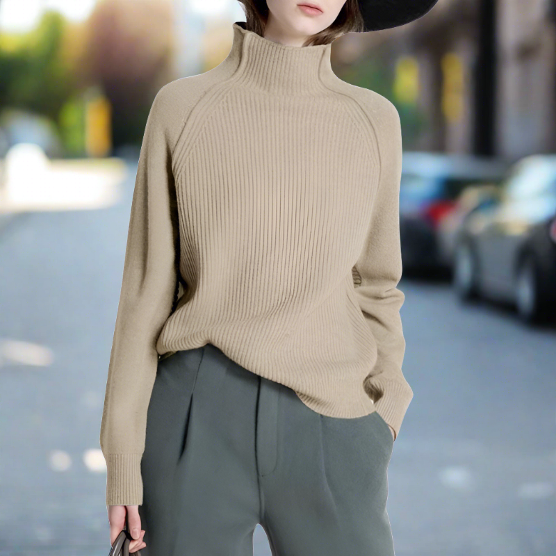 Livia | Rollkragenpullover mit Weichem Strick und Eleganter Passform für Damen