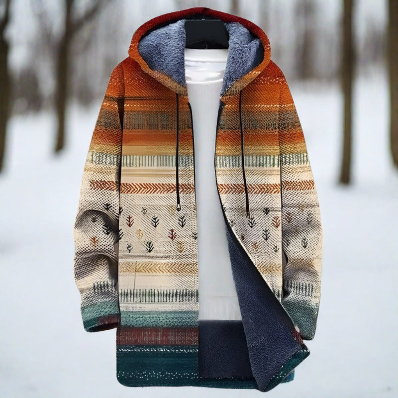 Aurelia | Strickjacke mit Auffälligen Mustern und Kuscheliger Innenauskleidung für Frauen