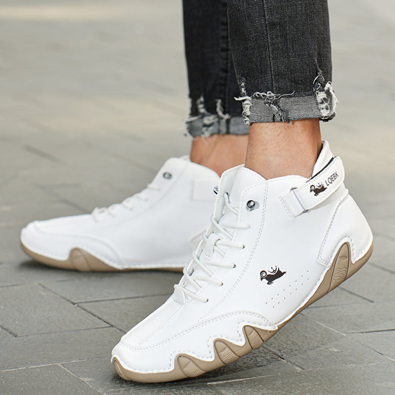 Mathew - Ultra-bequemer, rutschfester Barfußschuh aus echtem Leder (Unisex)