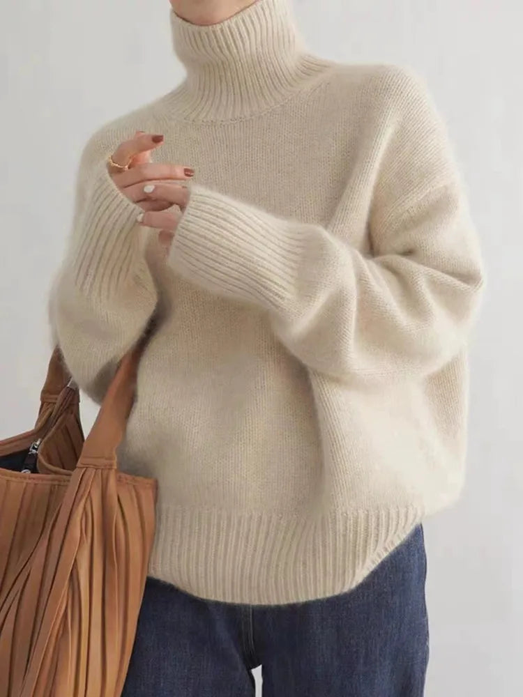 Lilah | Rollkragenpullover aus Kaschmir