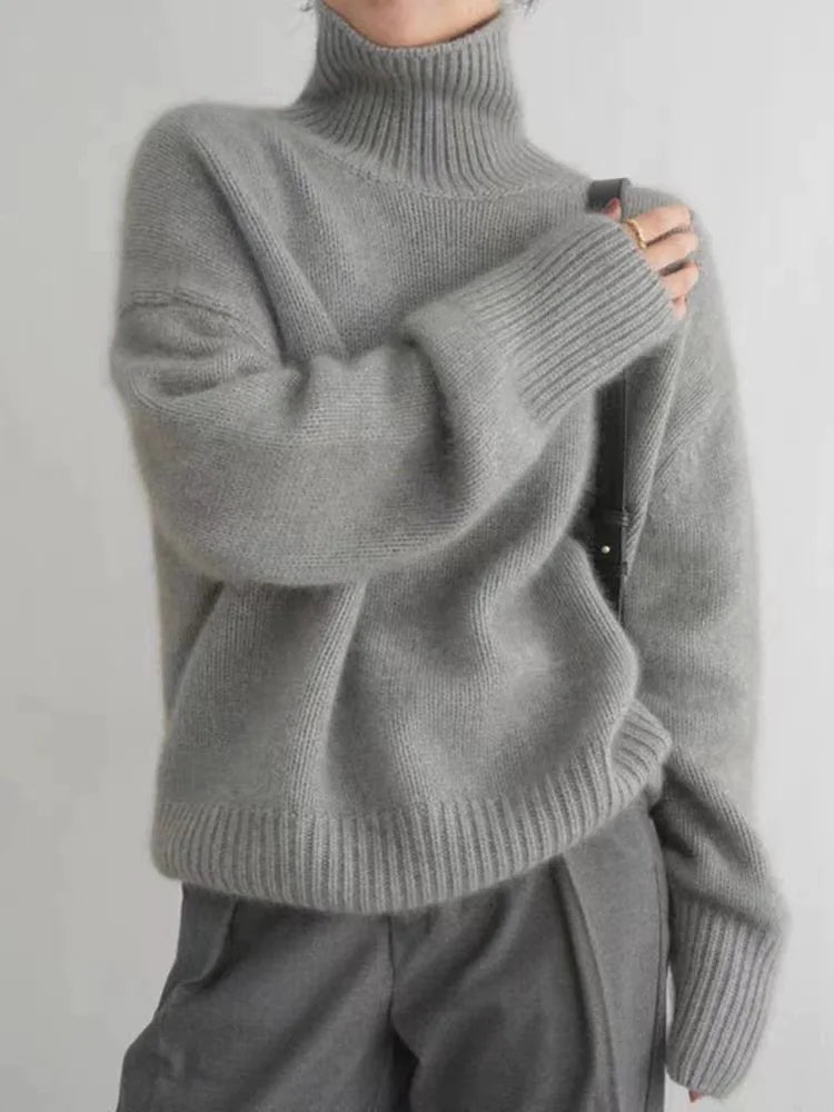 Lilah | Rollkragenpullover aus Kaschmir