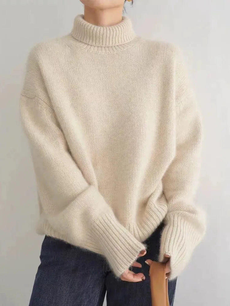 Lilah | Rollkragenpullover aus Kaschmir
