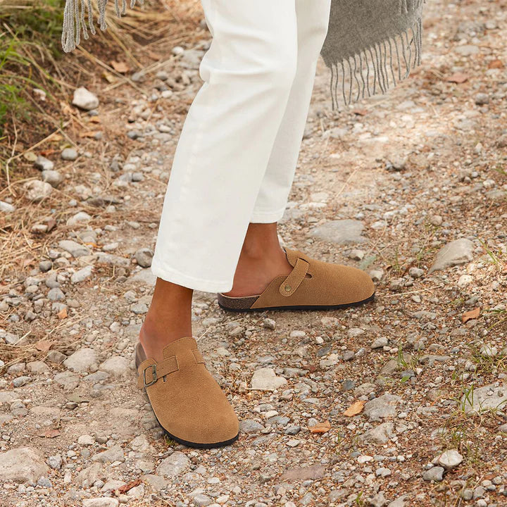 Cassian - Orthopädische Boston Clogs Frauen Pantoffeln
