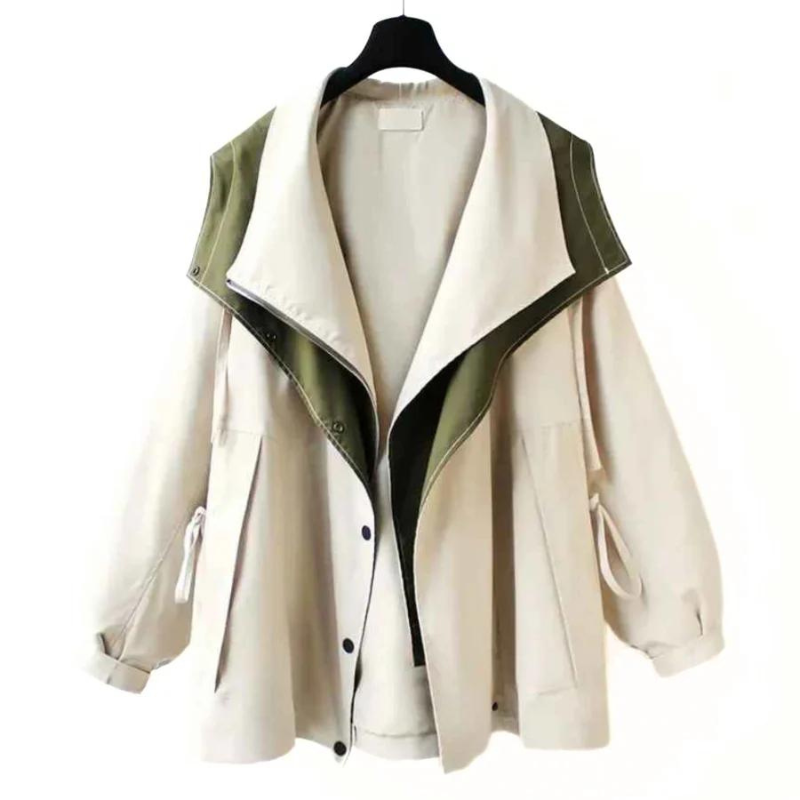 Frühlingsjacke - Wasserdicht - Kapuze - Regenjacke - Damenjacke