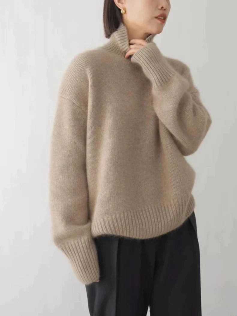 Lilah | Rollkragenpullover aus Kaschmir