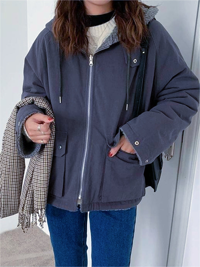 Rayaj | Umkehrbare Fleece Parka für Gemütliche Wintertage