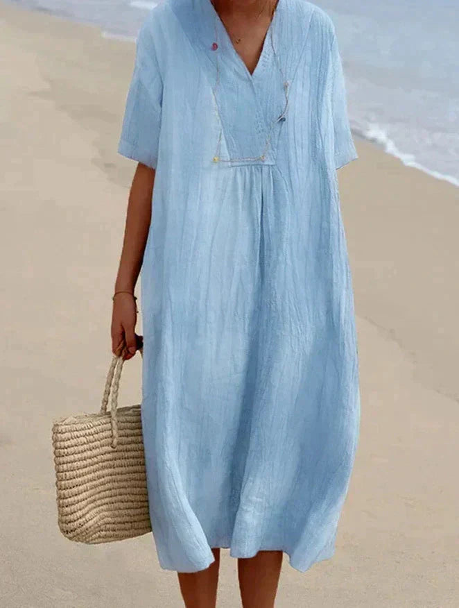 Soleil | Strandkleid mit Atmungsaktivem Material und Elegantem Schnitt für Frauen