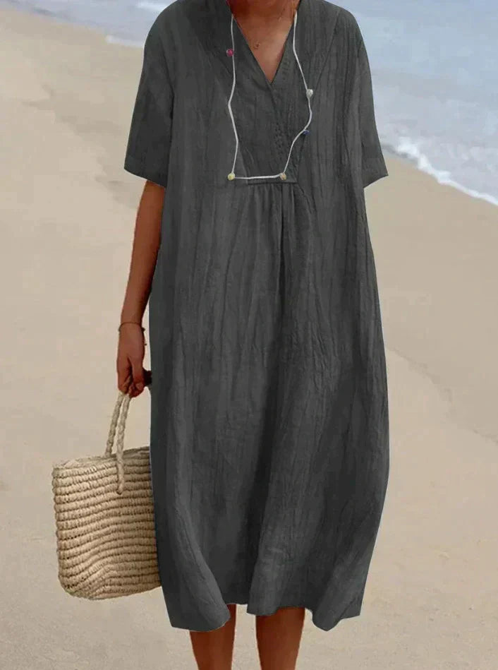Soleil | Strandkleid mit Atmungsaktivem Material und Elegantem Schnitt für Frauen