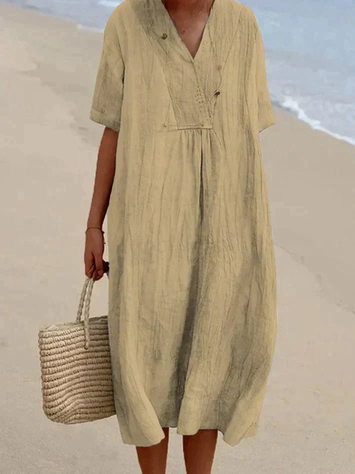 Soleil | Strandkleid mit Atmungsaktivem Material und Elegantem Schnitt für Frauen