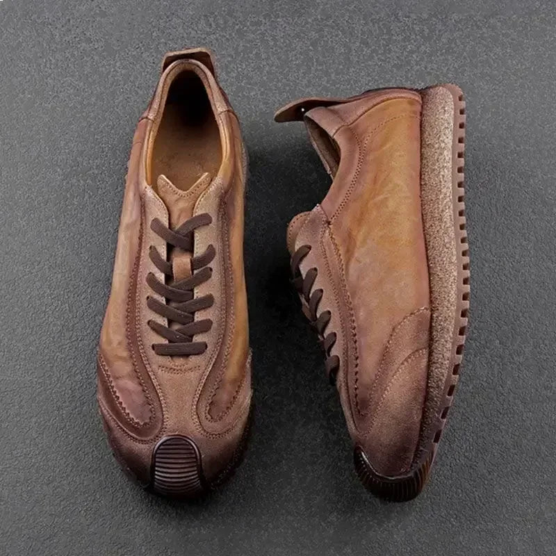 Simon - Vintage Kork Turnschuhe