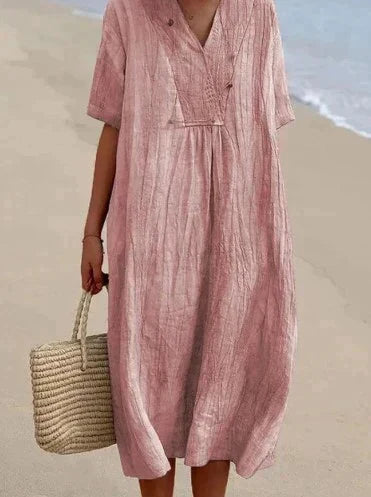 Soleil | Strandkleid mit Atmungsaktivem Material und Elegantem Schnitt für Frauen