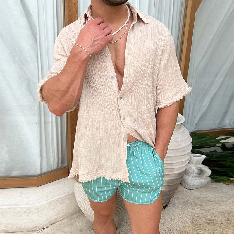 Luca | Sommershirt mit Atmungsaktivem Material und Lässigem Design für Männer