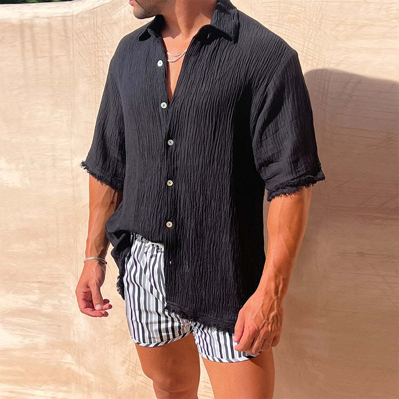 Luca | Sommershirt mit Atmungsaktivem Material und Lässigem Design für Männer