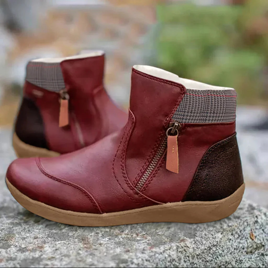 Pearl - Wasserdichte, orthopädische Lederschuhe