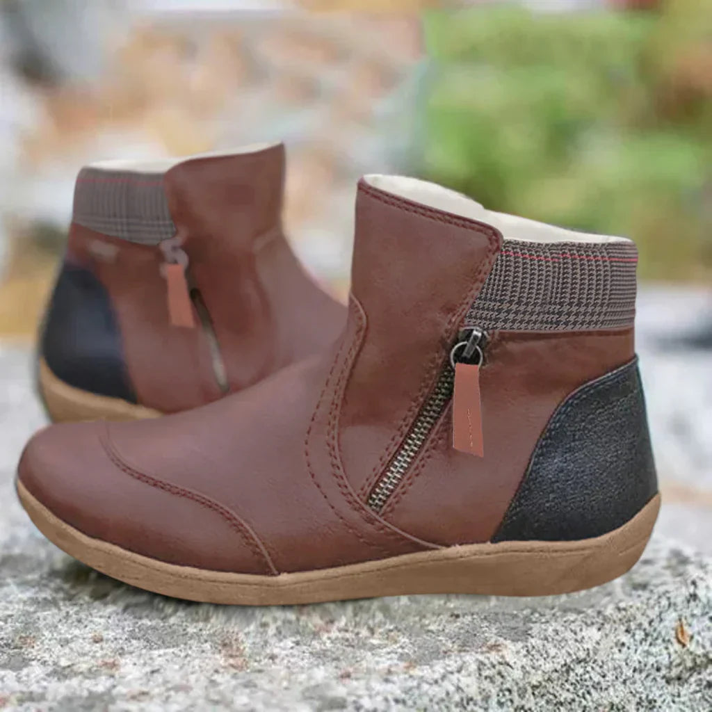 Pearl - Wasserdichte, orthopädische Lederschuhe