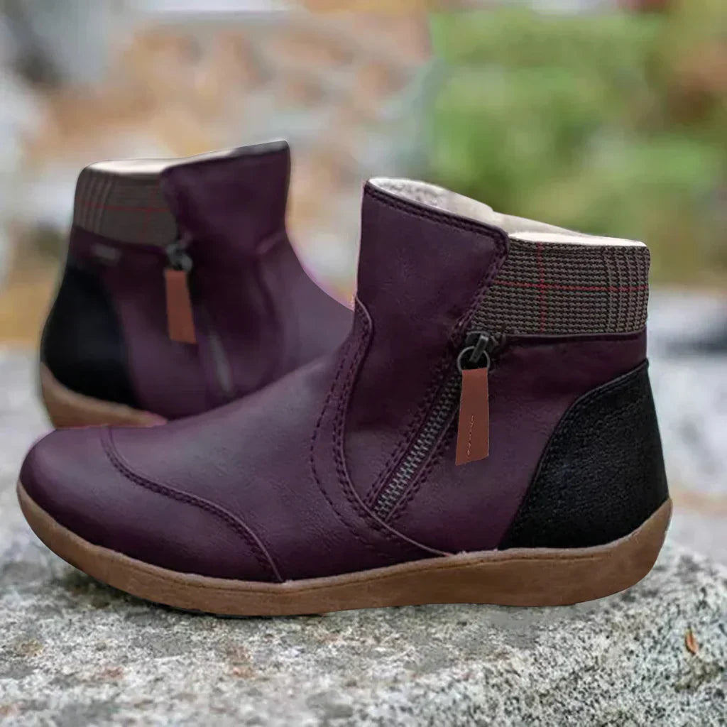 Pearl - Wasserdichte, orthopädische Lederschuhe