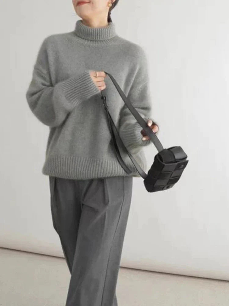 Lilah | Rollkragenpullover aus Kaschmir