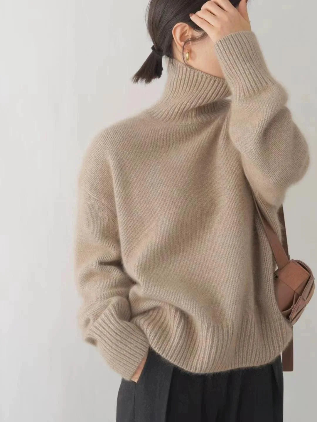 Lilah | Rollkragenpullover aus Kaschmir